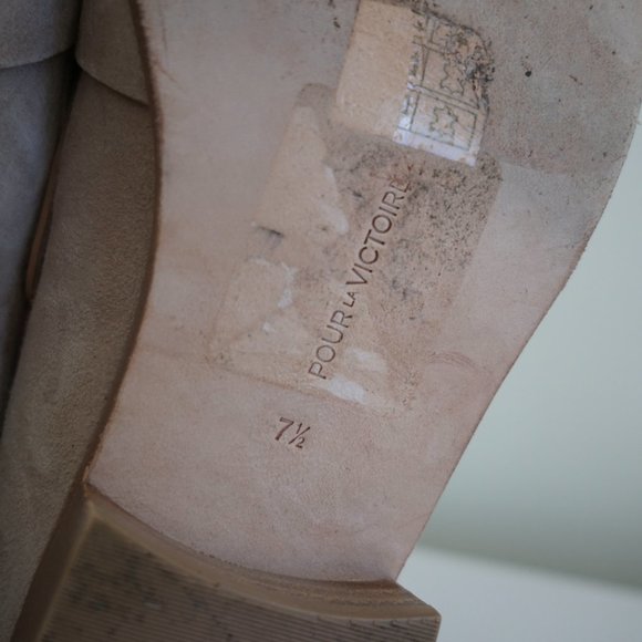 Pour La Victoire Tenlyks Loafers Size 7.5 in Jasmine Kid Suede - Picture 10 of 13